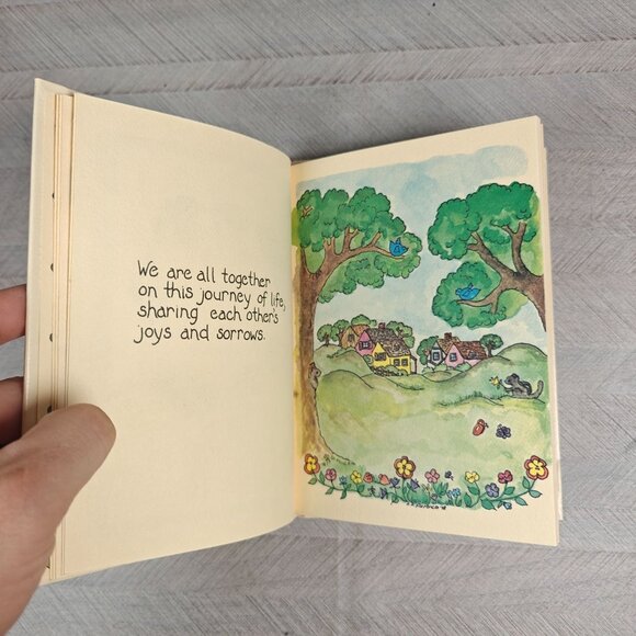 A Book Of Loving Thoughts Susan Squellati Florence Vintage Gift Love Friendship - Picture 8 of 9